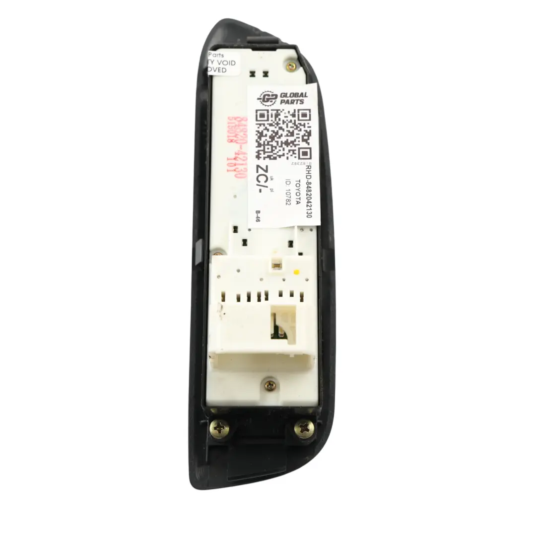 Toyota Rav4 Mk2 Front Driver Door Window Control Switch Panel - SKU RHD-8482042130 - Part number 8482042130