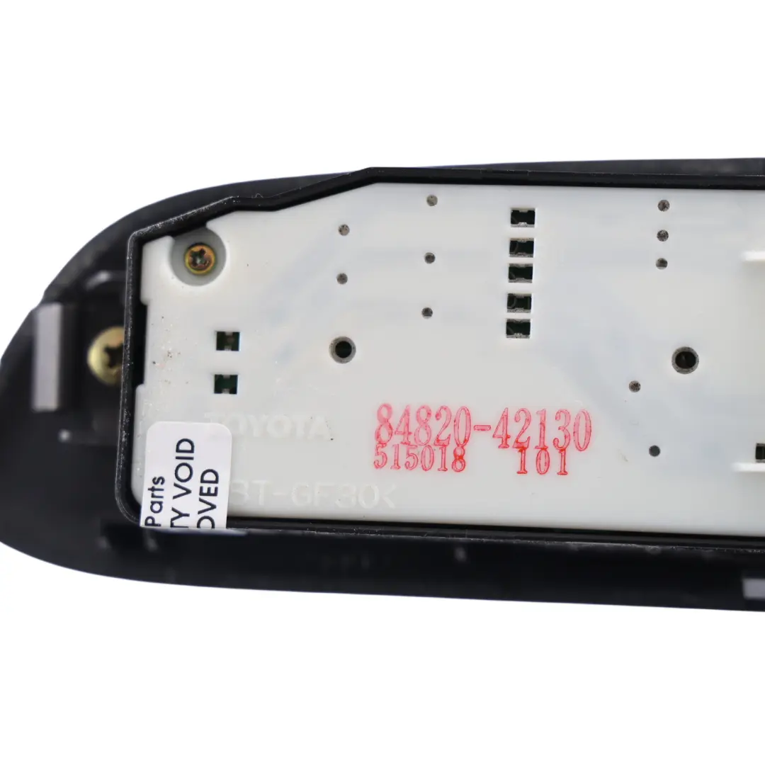 Mk2 Front Driver Door Window Control Switch Panel to Toyota Rav4 with Part number 8482042130 Toyota Rav4 Mk2 Front Driver Door Window Control Switch Panel - SKU RHD-8482042130 - Part number 8482042130