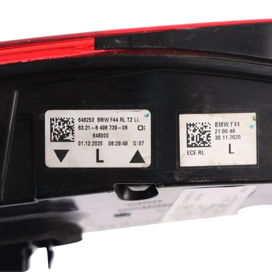 Side Lamp Light In Trunk Lid Tailgate Rear Left N/S to BMW F44 Gran Coupe with Part number 8498739 BMW F44 Gran Coupe Side Lamp Light In Trunk Lid Tailgate Rear Left N/S - SKU RHD-8498739-2 - Part number 8498739