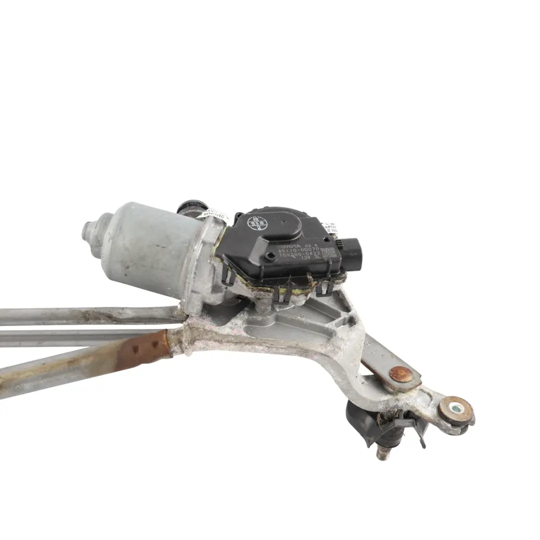 Front Windscreen Wiper Motor Linkage to Toyota Yaris P9 with Part number 851100D070 Toyota Yaris P9 Front Windscreen Wiper Motor Linkage - SKU RHD-851100D070 - Part number 851100D070
