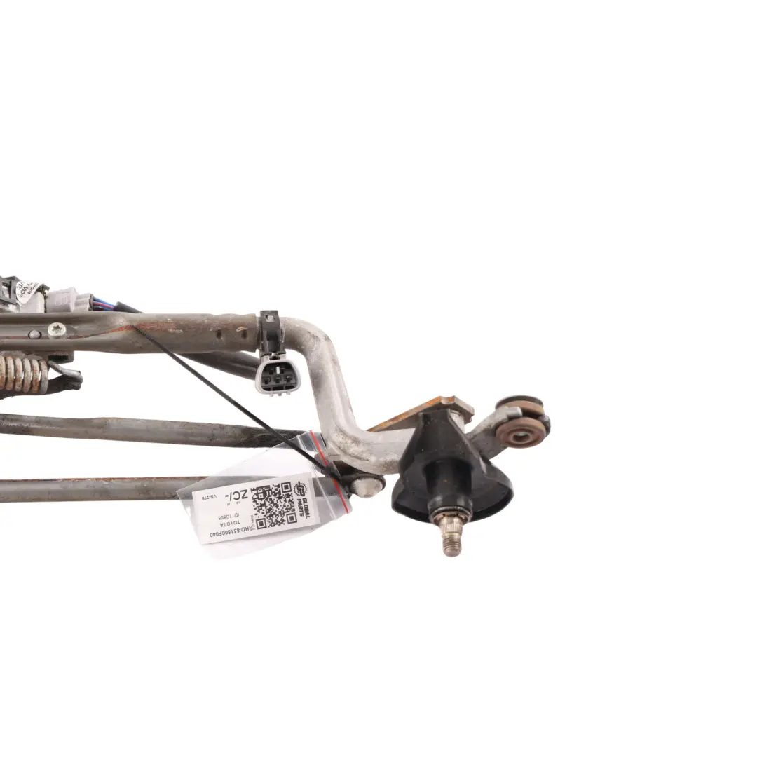 Mk2 Windscreen Front Wiper Motor Linkage Mechanism to Toyota Verso R2 with Part number 851500F040 Toyota Verso R2 Mk2 Windscreen Front Wiper Motor Linkage Mechanism - SKU RHD-851500F040 - Part number 851500F040