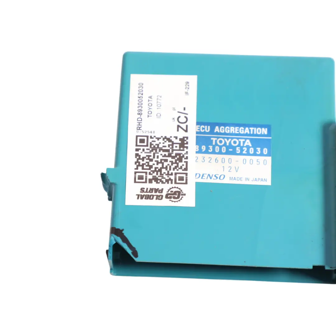 Toyota Yaris 2006 Central Door Locking Aggregation Module ECU - SKU RHD-8930052030 - Part number 8930052030