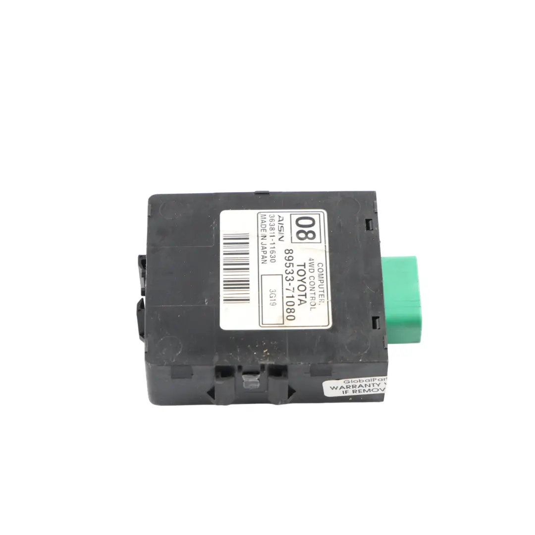 Toyota Hilux Mk7 4WD Four Wheel Drive Control Unit Computer - SKU RHD-8953371080 - Part number 8953371080