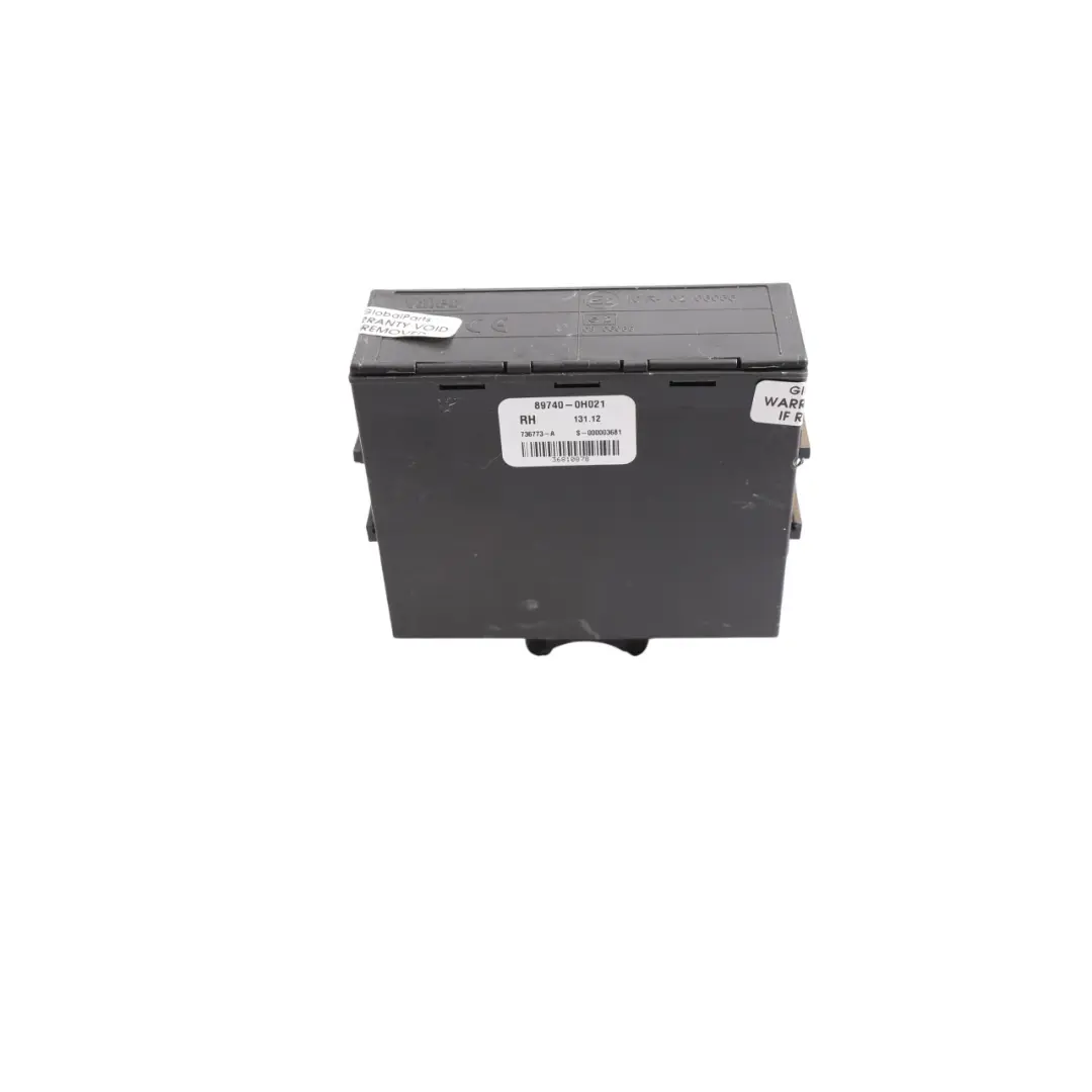 Mk1 Central Door Locking Control ECU 89740-0H021 to Toyota Aygo Peugeot 107 with Part number 897400H021 Toyota Aygo Peugeot 107 Mk1 Central Door Locking Control ECU 89740-0H021 - SKU RHD-897400H021 - Part number 897400H021