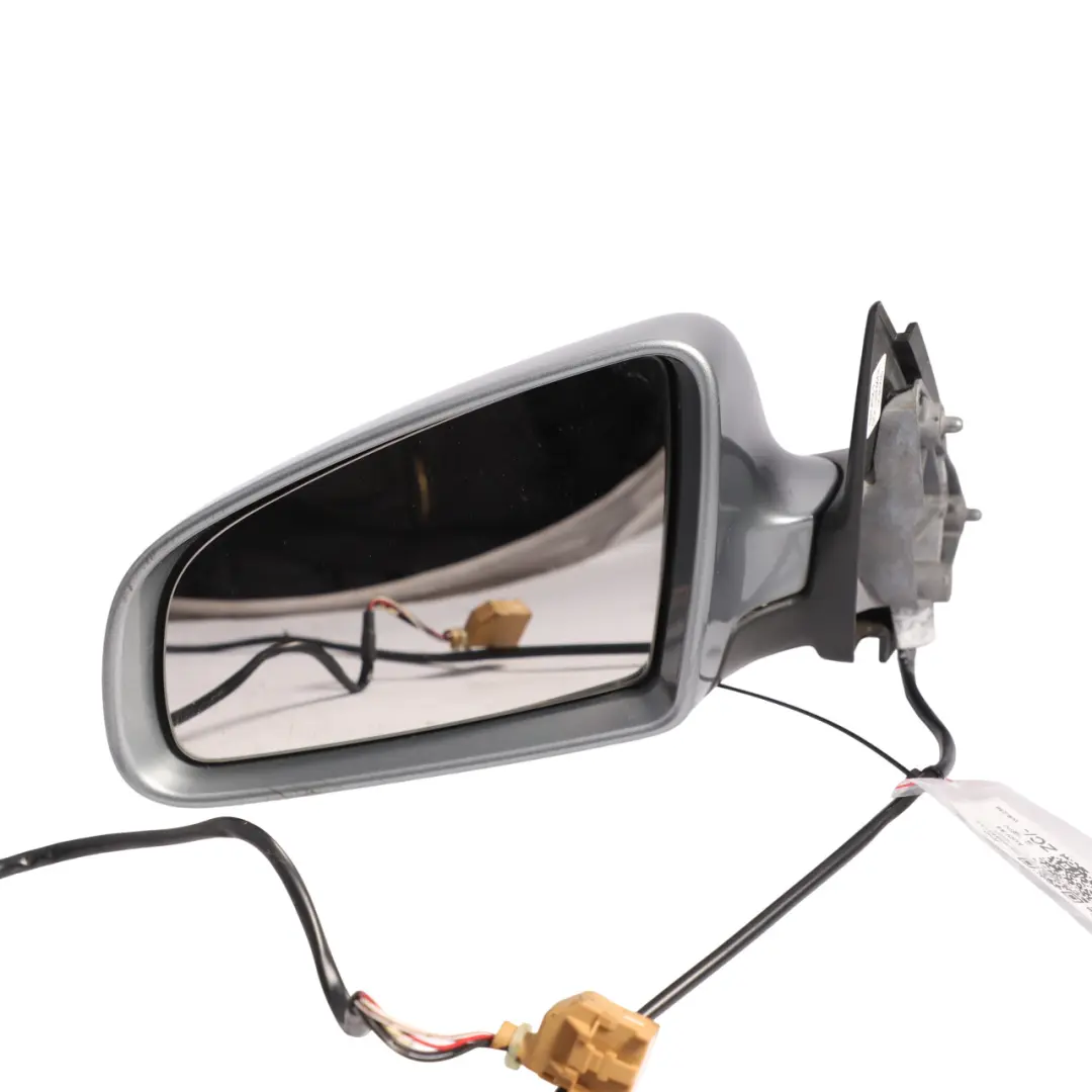 Door Wing Mirror Left N/S Quartz Grey Metallic - Y7G to Audi A4 B7 with Part number 8E2858531AA Audi A4 B7 Door Wing Mirror Left N/S Quartz Grey Metallic - Y7G - SKU RHD-8E2858531AA-QGR - Part number 8E2858531AA