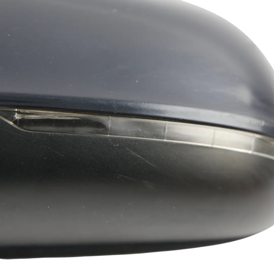 Audi A5 8T Electric Wing Mirror Left N/S Ocean Blue Pearl Effect-Z5A - SKU RHD-8F2857409AF-OBL - Part number 8F2857409AF