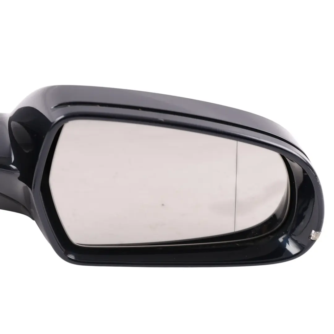 Audi A5 8F Side Wing Mirror Electric Right O/S Ocean Blue - Z5A - SKU RHD-8F2857410AF-OBL - Part number 8F2857410AF