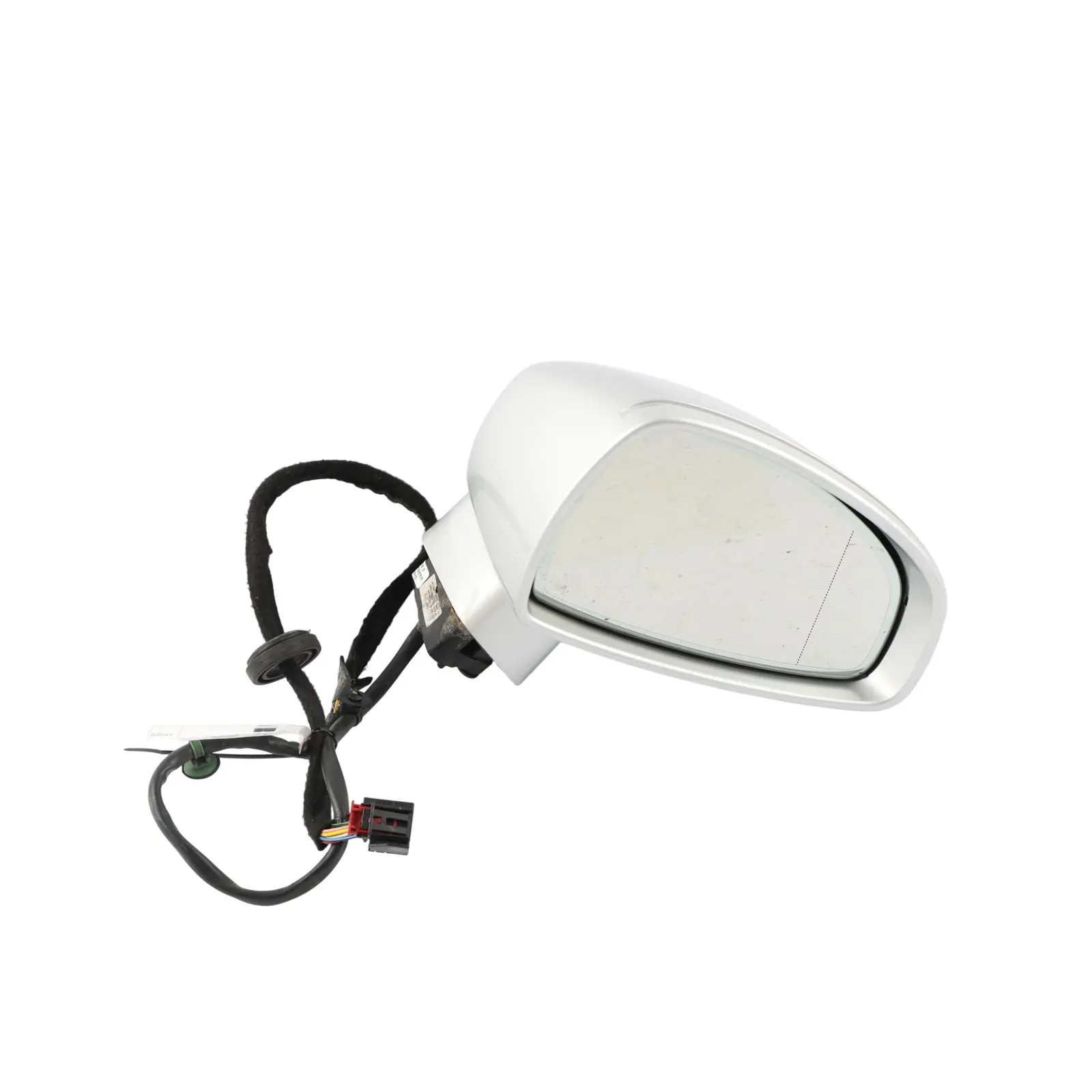 Audi TT 8J Coupe Door Wing Mirror Right O/S Ice Silver Metallic - X7W