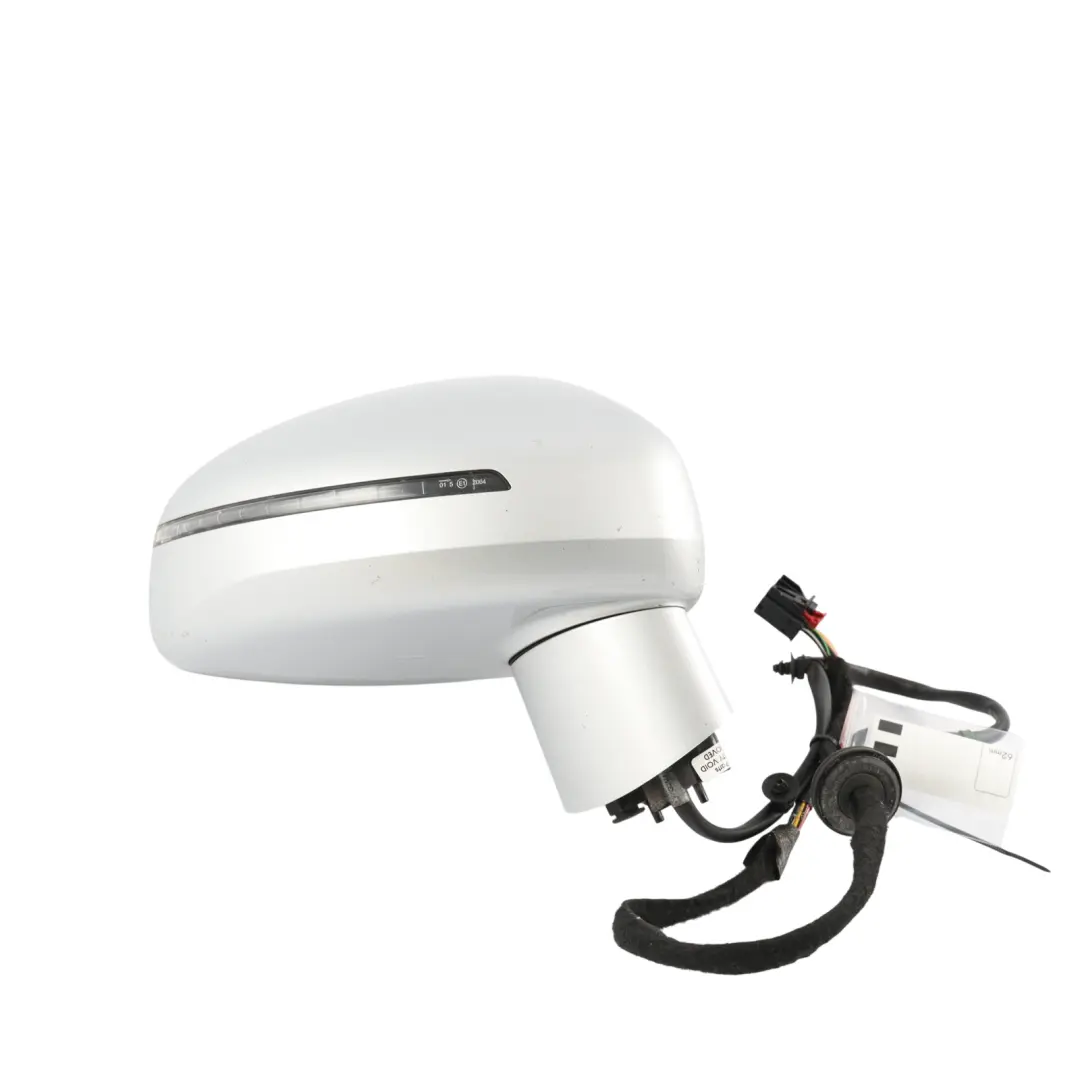 Audi TT 8J Coupe Door Wing Mirror Right O/S Ice Silver Metallic - X7W - SKU RHD-8J0857502A-ICS2 - Part number 8J0857502A
