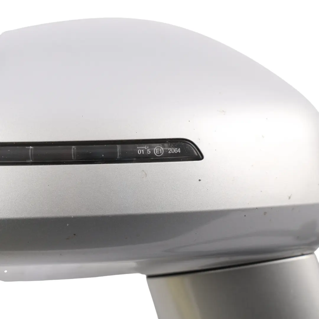 Audi TT 8J Coupe Door Wing Mirror Right O/S Ice Silver Metallic - X7W - SKU RHD-8J0857502A-ICS2 - Part number 8J0857502A