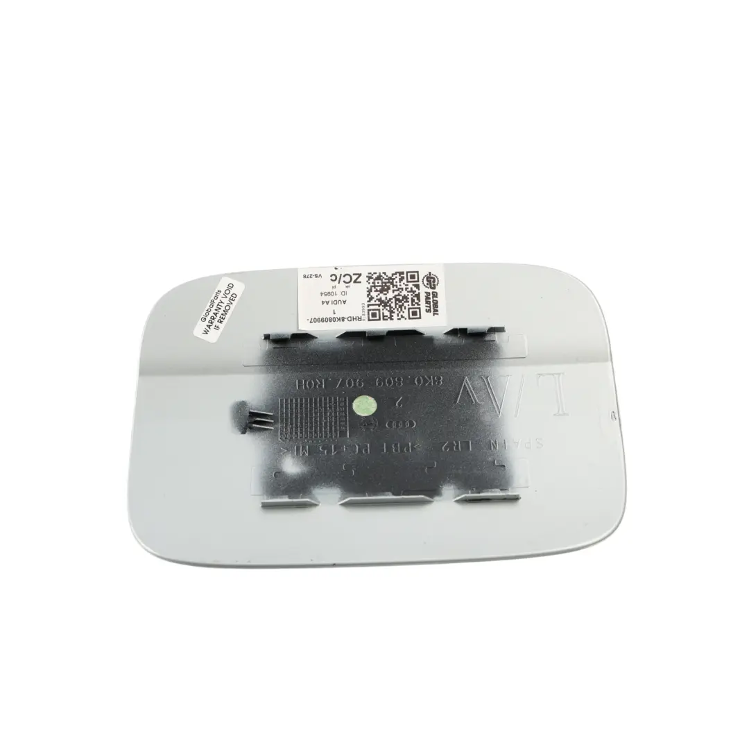 Audi A4 B8 Fuel Filler Flap Tank Cap Cover Silver - SKU RHD-8K0809907-1 - Part number 8K0809907