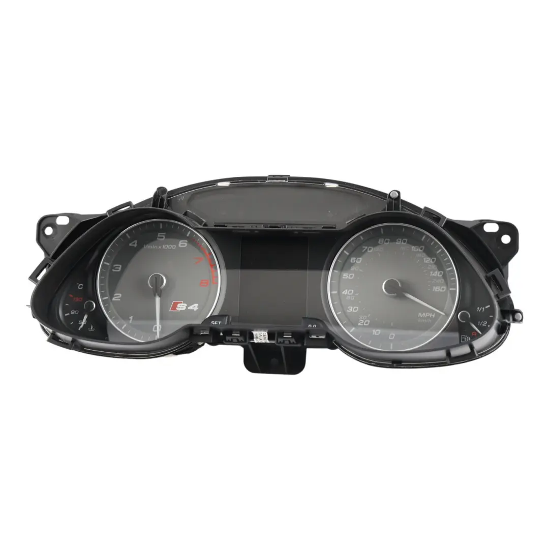 Instrument Cluster Speedometer Clocks Petrol Automatic to Audi S4 B8 with Part number 8K0920982K Audi S4 B8 Instrument Cluster Speedometer Clocks Petrol Automatic - SKU RHD-8K0920982K-1 - Part number 8K0920982K