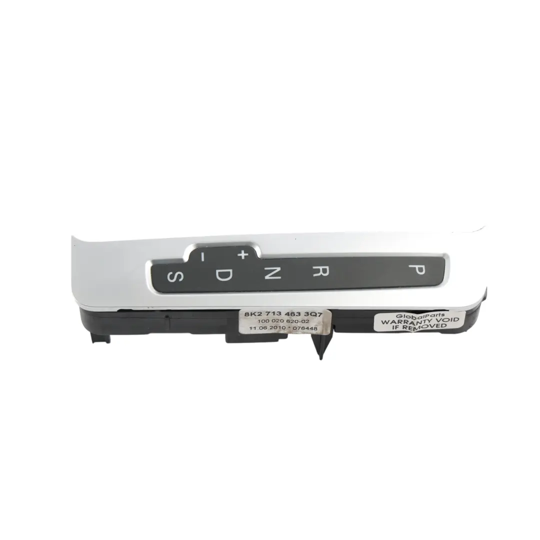 Audi A5 S5 8T A4 B8 8K Automatic Gearbox Shifter Indicator Panel A - SKU RHD-8K2713463-1 - Part number 8K2713463
