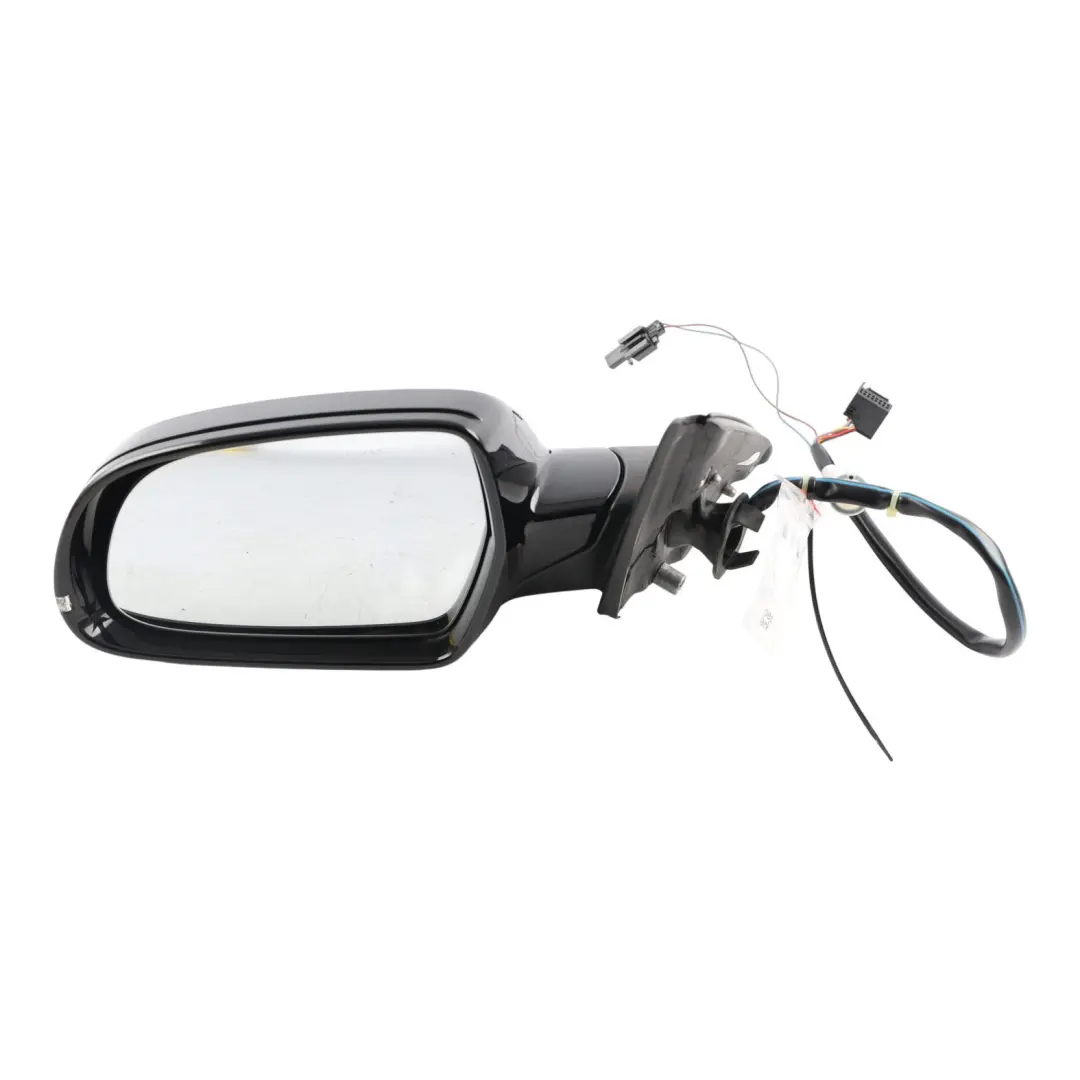 Door Left N/S Mirror Wing Electric Brilliant Black Metallic - Y9B to Audi A4 B8 with Part number 8K2857409AF Audi A4 B8 Door Left N/S Mirror Wing Electric Brilliant Black Metallic - Y9B - SKU RHD-8K2857409AF-BBL1 - Part number 8K2857409AF