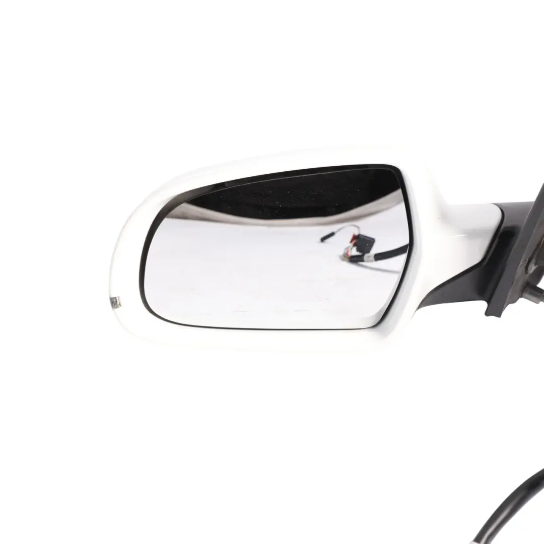 Door Left N/S Mirror Wing Electric Ibis White Y9C to Audi A4 B8 with Part number 8K2857409AF Audi A4 B8 Door Left N/S Mirror Wing Electric Ibis White Y9C - SKU RHD-8K2857409AF-IWH - Part number 8K2857409AF
