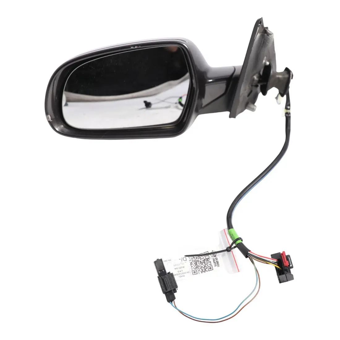 Audi A4 B8 Door Left N/S Mirror Wing Electric Lava Grey Pearl Effect - Z7L