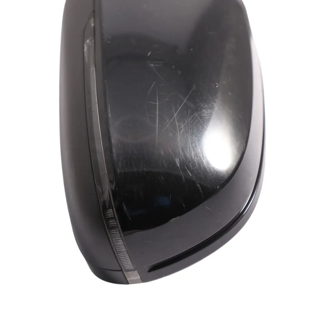 Audi A4 B8 Door Left N/S Mirror Wing Electric Phantom Black - LZ9Y - SKU RHD-8K2857409AF-PHB - Part number 8K2857409AF