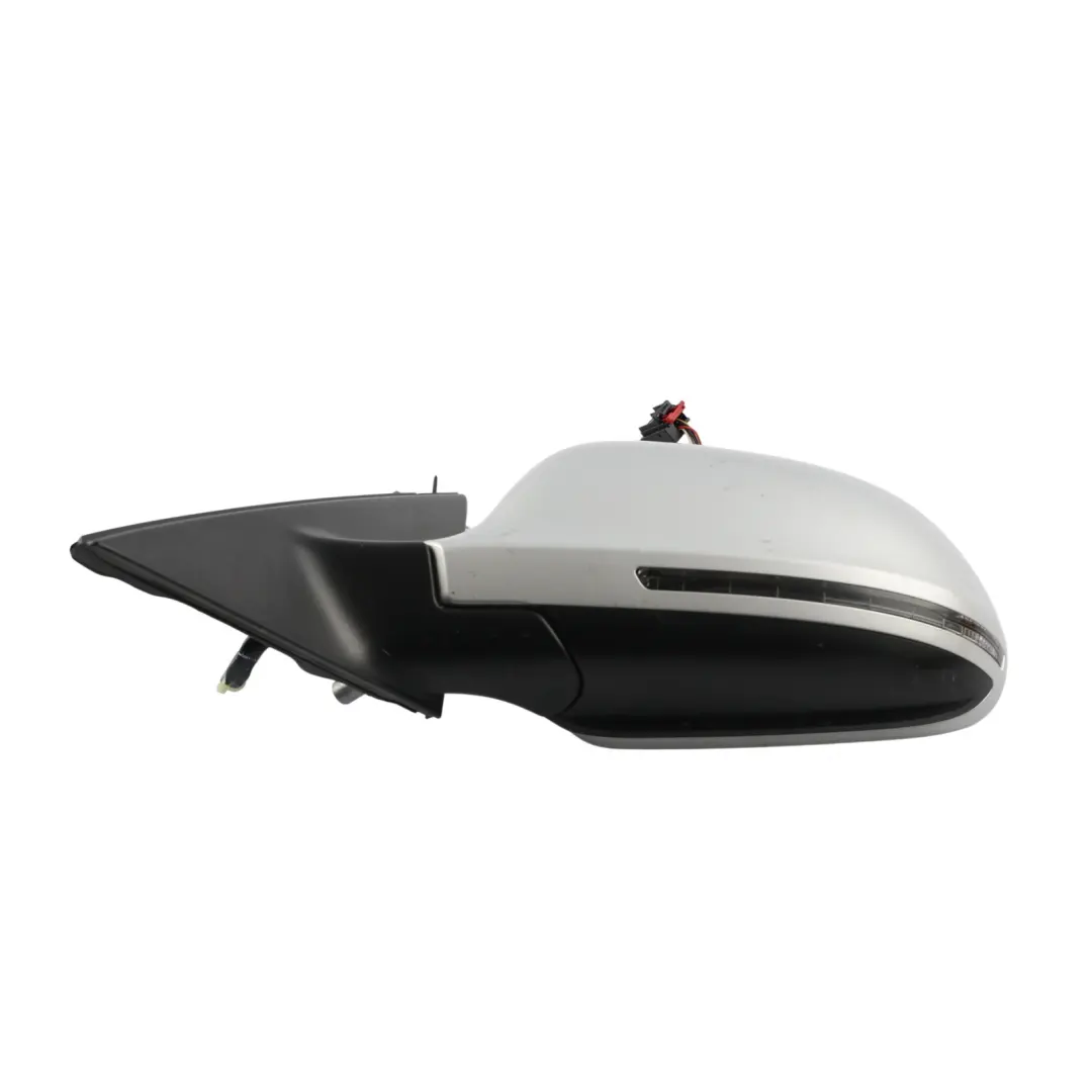 Wing Mirror Left N/S Ice Silver Metallic - X7W to Audi A4 B8 Electric with Part number 8K2857409D Audi A4 B8 Electric Wing Mirror Left N/S Ice Silver Metallic - X7W - SKU RHD-8K2857409D-ICS - Part number 8K2857409D