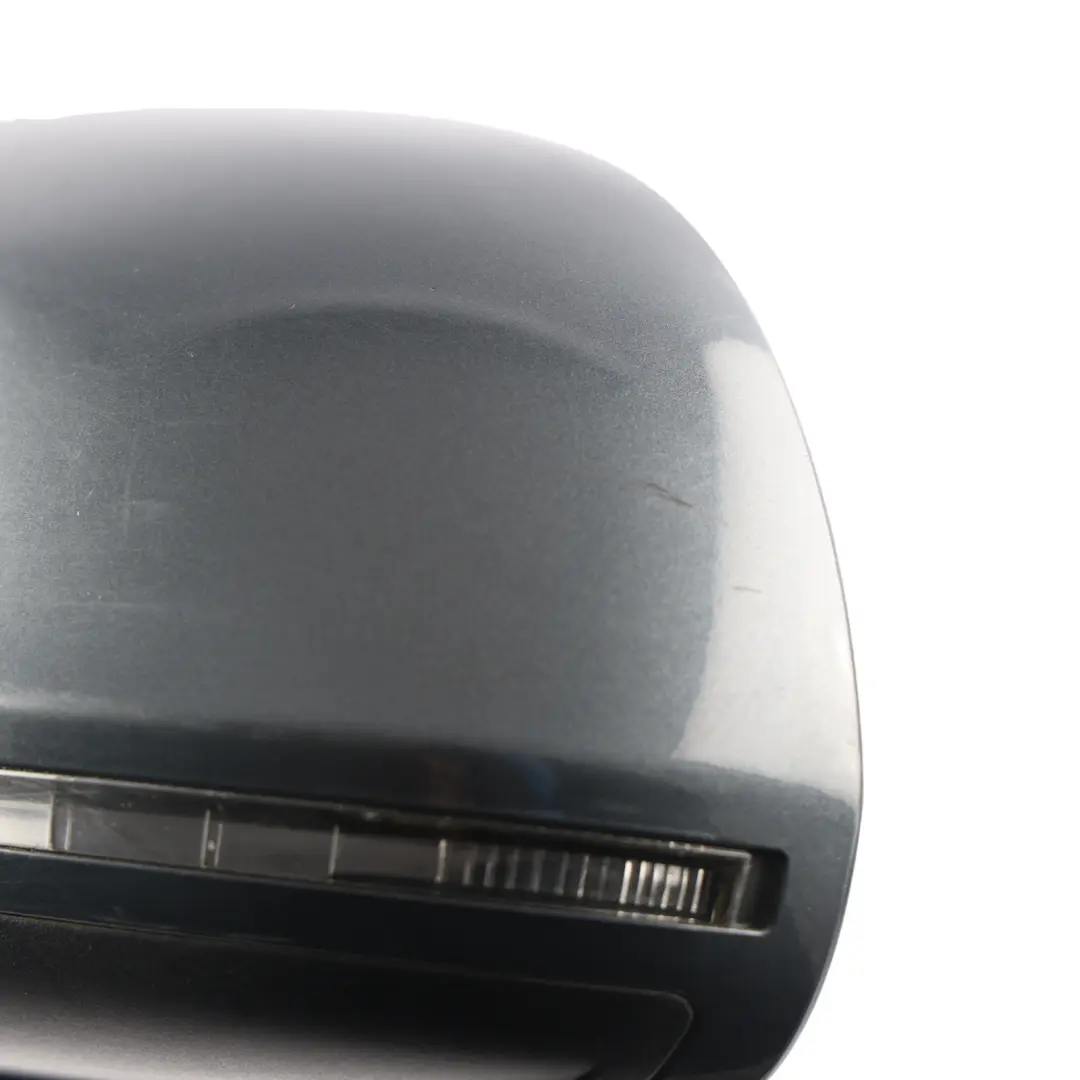 Audi A4 B8 Wing Mirror Door Left N/S Meteor Grey Pearl Metallic Z7H - SKU RHD-8K2857409D-MGR - Part number 8K2857409D