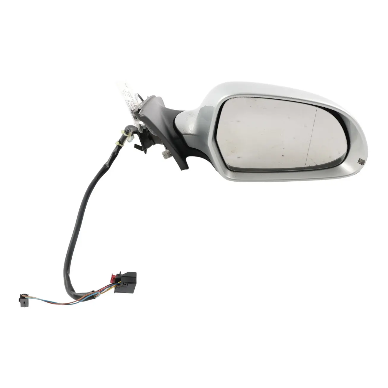 Audi A4 B8 2008 Door Wing Mirror Electric Right O/S Ice Silver Metallic - X7W
