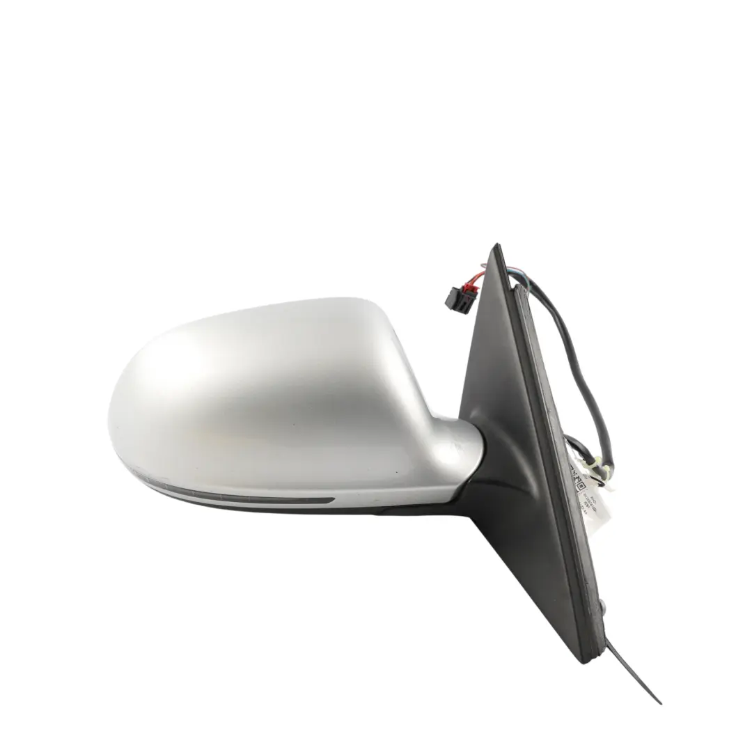 Door Wing Mirror Electric Right O/S Ice Silver Metallic - X7W to Audi A4 B8 2008 with Part number 8K2857410D Audi A4 B8 2008 Door Wing Mirror Electric Right O/S Ice Silver Metallic - X7W - SKU RHD-8K2857410D-ICS1 - Part number 8K2857410D