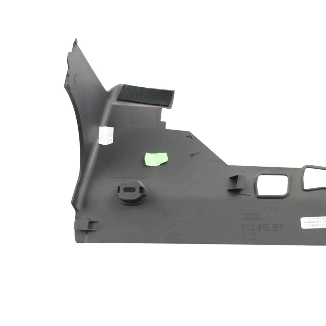 Audi TT T 180bh Floor Console Heater Air Channel Trim Cover Panel - SKU RHD-8N2815157 - Part number 8N2815157