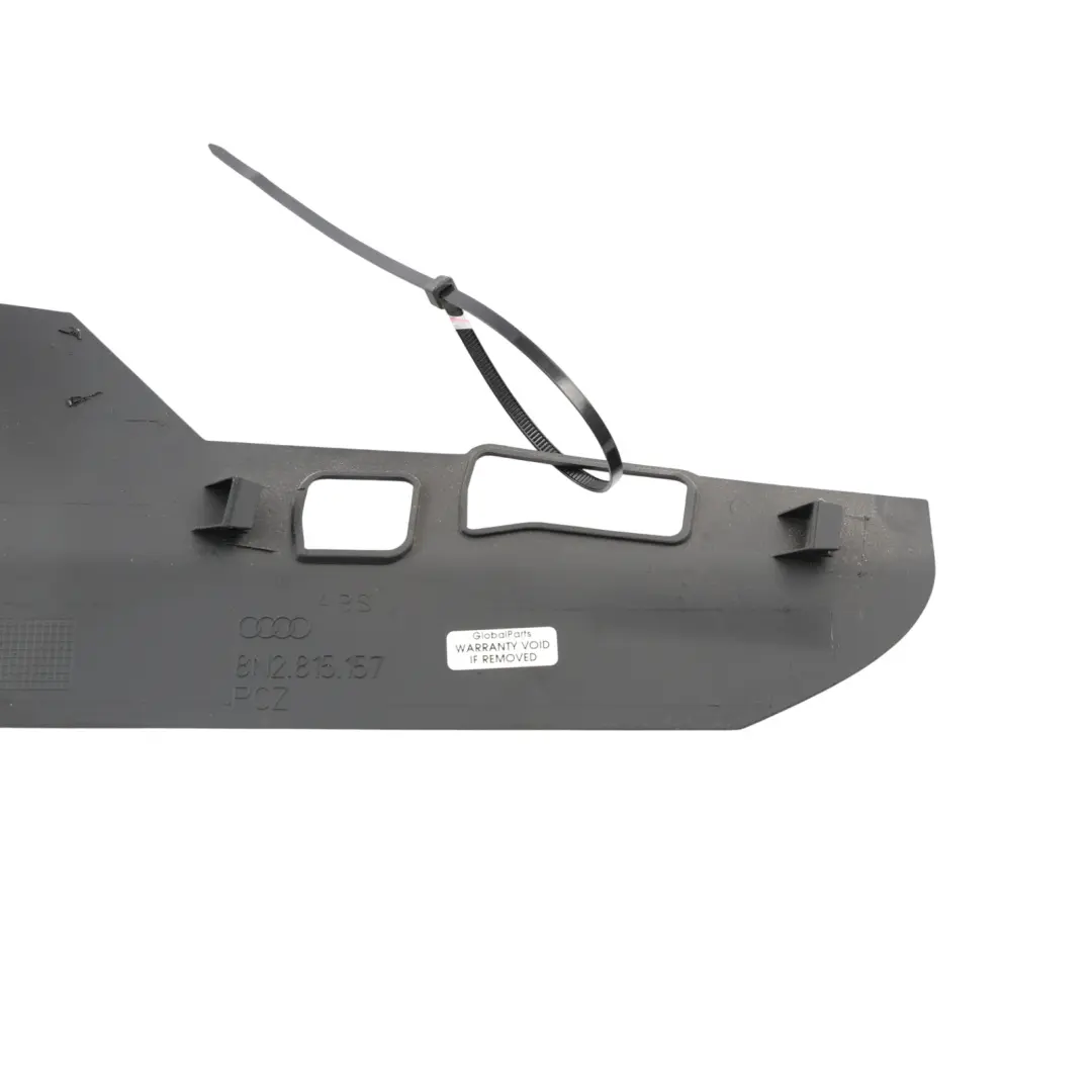 Audi TT T 180bh Floor Console Heater Air Channel Trim Cover Panel - SKU RHD-8N2815157 - Part number 8N2815157