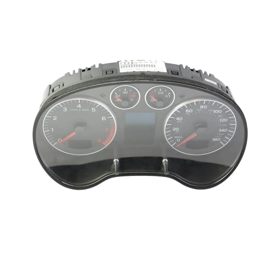 Instrument Cluster Speedometer Clock Speedo Petrol Manual to Audi A3 8P with Part number 8P0920980E Audi A3 8P Instrument Cluster Speedometer Clock Speedo Petrol Manual - SKU RHD-8P0920980E - Part number 8P0920980E