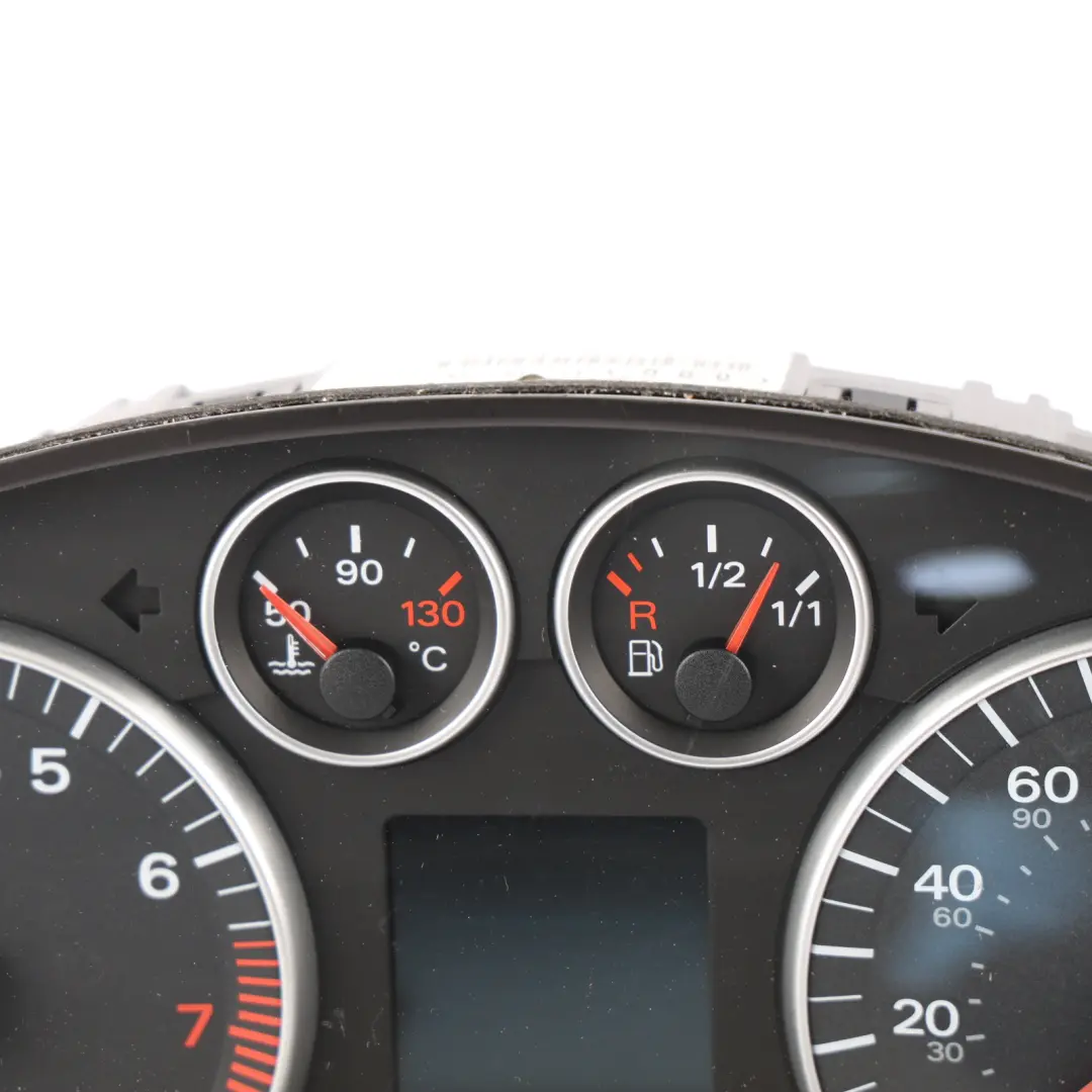 Audi A3 8P Instrument Cluster Speedometer Clocks Petrol Manual - SKU RHD-8P0920980J - Part number 8P0920980J