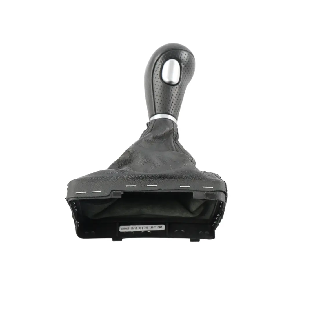 Selector Lever Cover Knob Automatic Leather Black to Audi Q7 4L Gear with Part number 8P2713141C Audi Q7 4L Gear Selector Lever Cover Knob Automatic Leather Black - SKU RHD-8P2713141C-1 - Part number 8P2713141C