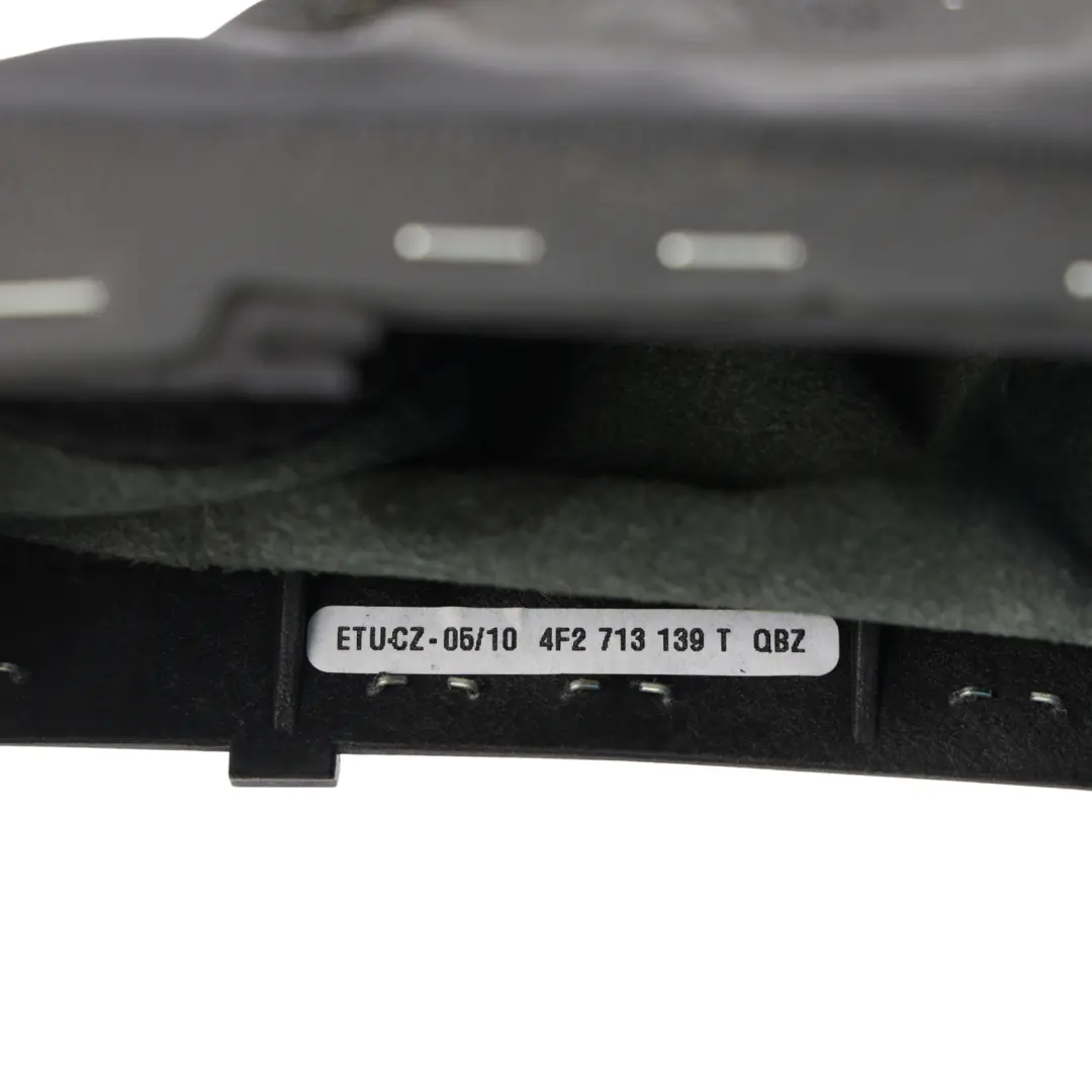 Audi Q7 4L Gear Selector Lever Cover Knob Automatic Leather Black - SKU RHD-8P2713141C-1 - Part number 8P2713141C