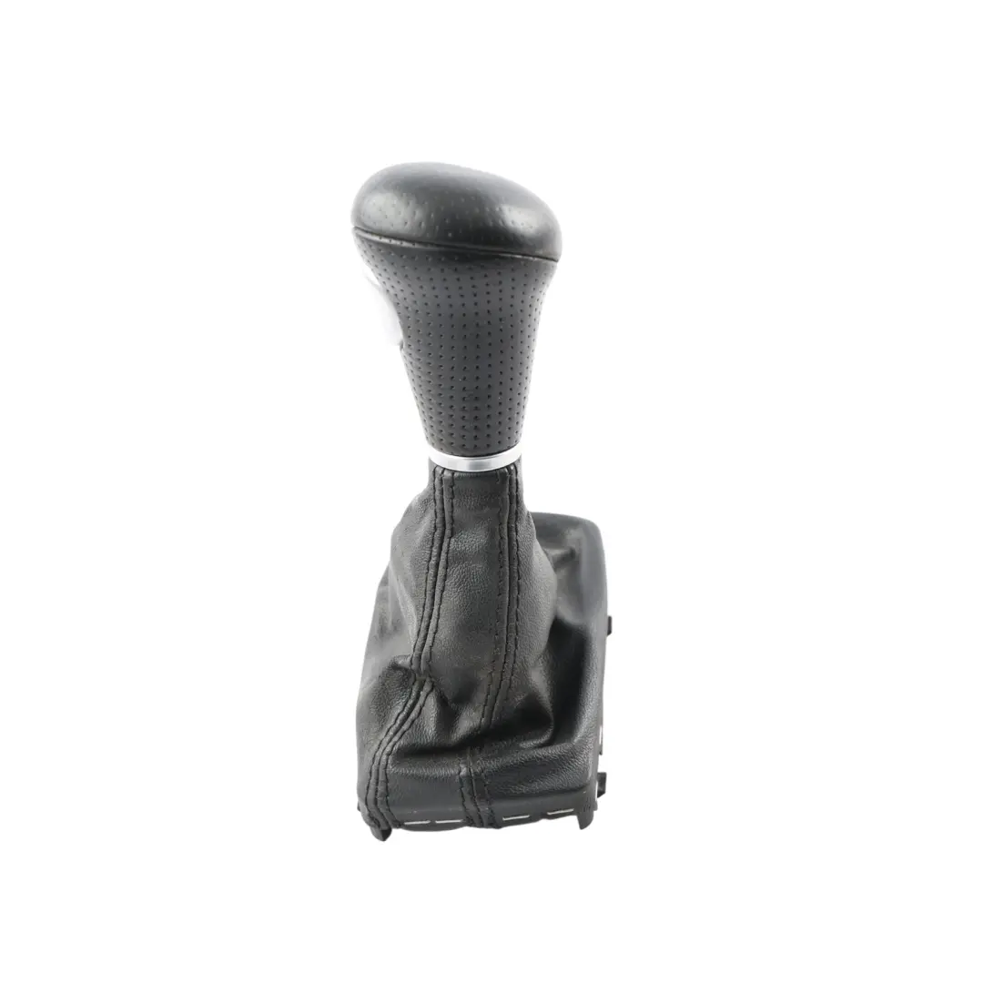 Selector Lever Cover Knob Automatic Leather Black to Audi Q7 4L Gear with Part number 8P2713141C Audi Q7 4L Gear Selector Lever Cover Knob Automatic Leather Black - SKU RHD-8P2713141C-1 - Part number 8P2713141C