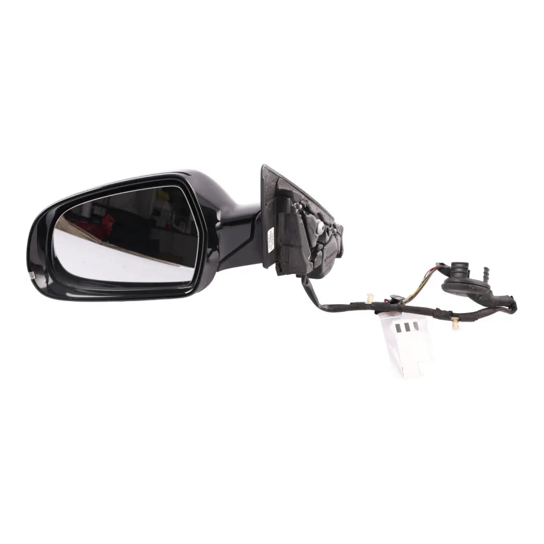 Door Wing Mirror Left N/S Brilliant Black Metallic Y9B to Audi A3 8P with Part number 8P2858531FB Audi A3 8P Door Wing Mirror Left N/S Brilliant Black Metallic Y9B - SKU RHD-8P2858531FB-BBL1 - Part number 8P2858531FB
