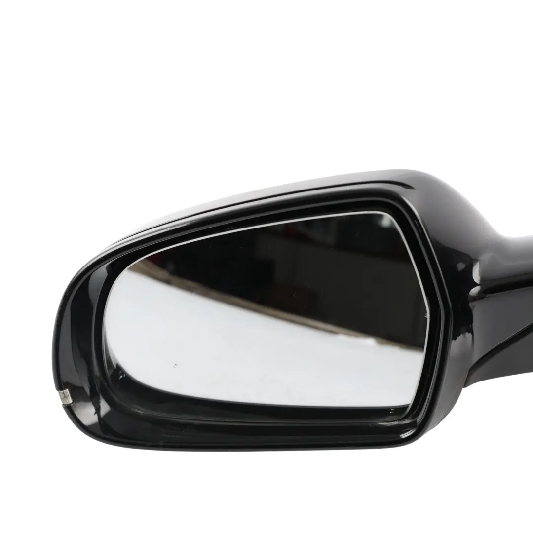 Audi A3 8P Door Wing Mirror Left N/S Brilliant Black Metallic Y9B - SKU RHD-8P2858531FB-BBL1 - Part number 8P2858531FB