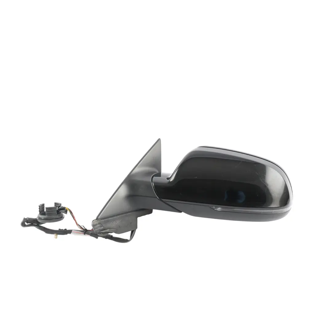 Audi A3 8P Door Wing Mirror Left N/S Brilliant Black Metallic Y9B - SKU RHD-8P2858531FB-BBL1 - Part number 8P2858531FB