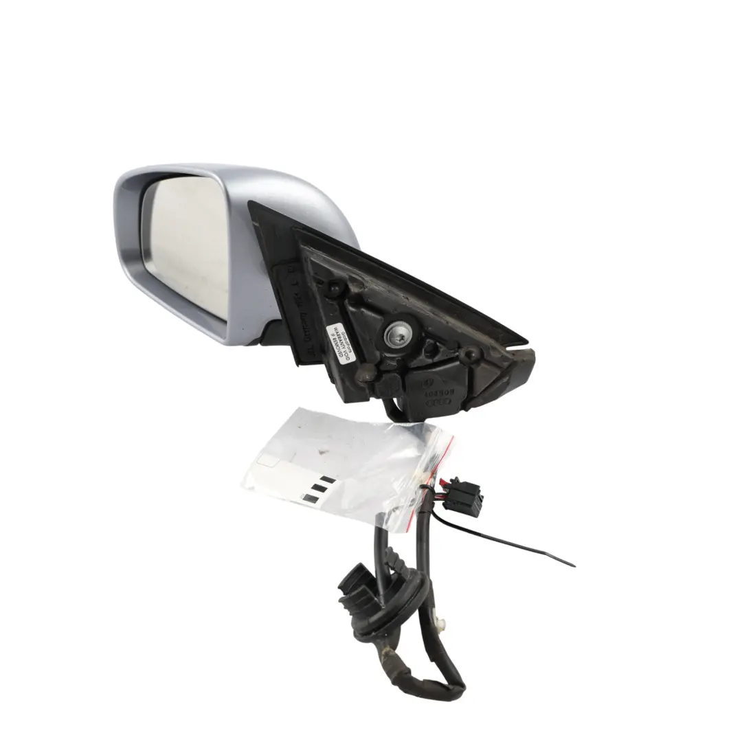 Wing Mirror Left N/S Akoya Silver Metallic - Y7H to Audi A3 8P with Part number 8P2858531G Audi A3 8P Wing Mirror Left N/S Akoya Silver Metallic - Y7H - SKU RHD-8P2858531G-ASI - Part number 8P2858531G