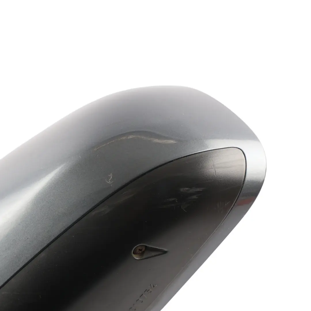 Audi A3 8P Electric Side Door Wing Mirror Left N/S Dolphin Grey Metallic - X7Z - SKU RHD-8P2858531G-DGM - Part number 8P2858531G