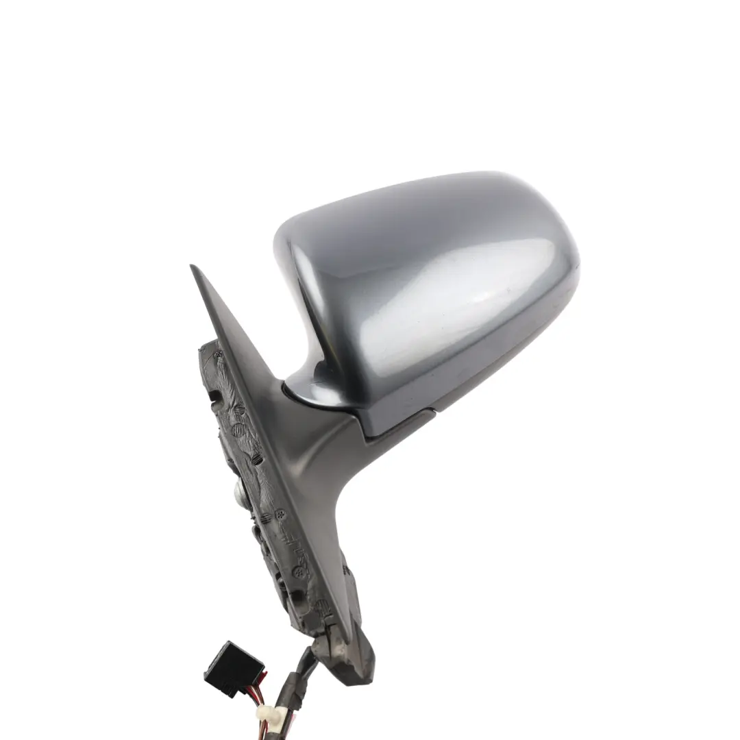Audi A3 8P Electric Side Door Wing Mirror Left N/S Dolphin Grey Metallic - X7Z - SKU RHD-8P2858531G-DGM - Part number 8P2858531G