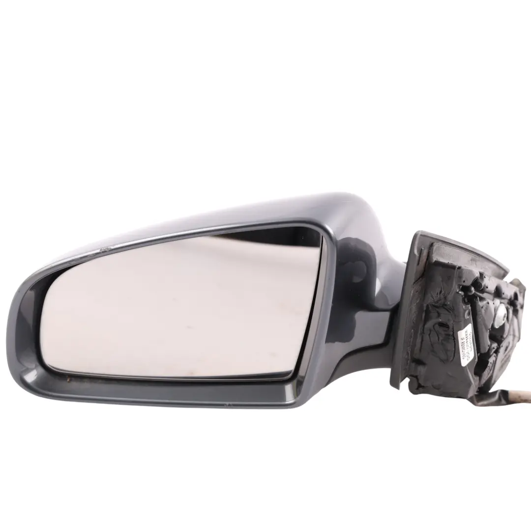 Audi A3 8P Electric Side Door Wing Mirror Left N/S Dolphin Grey Metallic - X7Z - SKU RHD-8P2858531G-DGM - Part number 8P2858531G