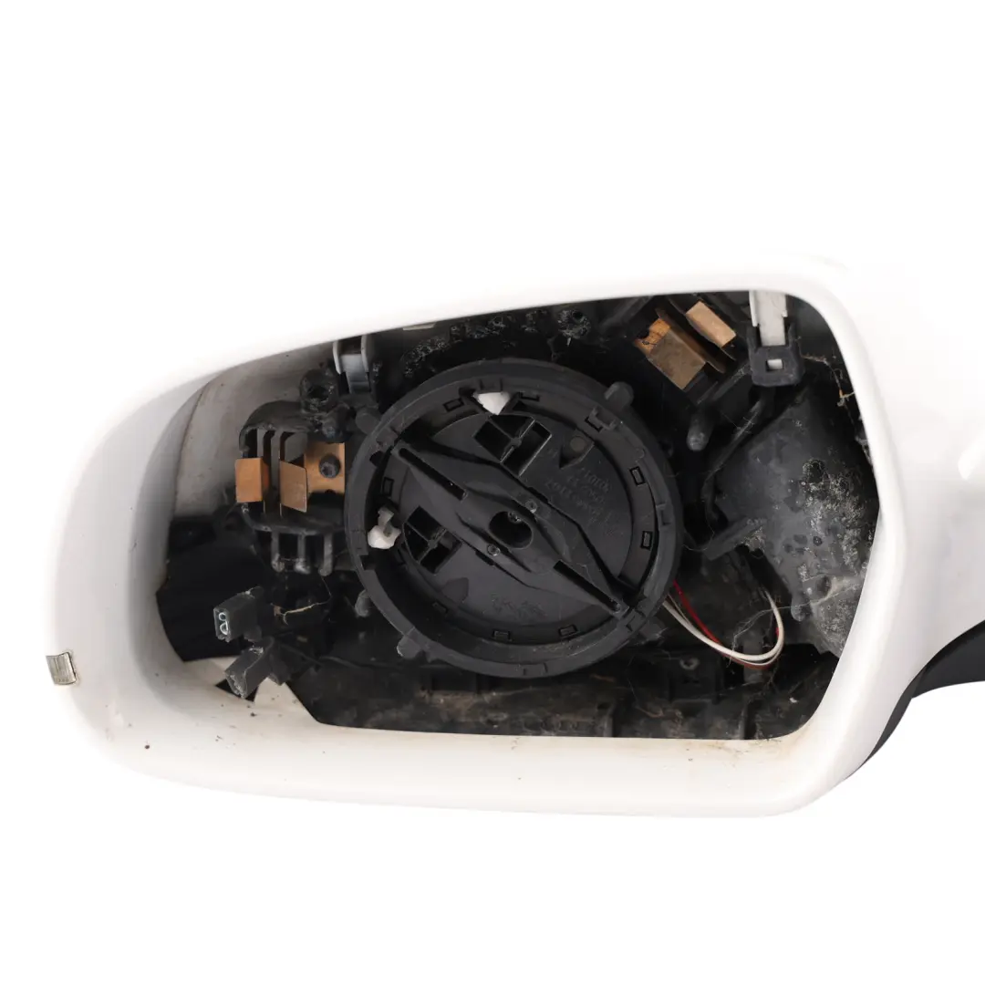 Door Wing Mirror Left N/S Ibis White - Y9C to Audi A3 S3 RS3 8P with Part number 8P2858531GB Audi A3 S3 RS3 8P Door Wing Mirror Left N/S Ibis White - Y9C - SKU RHD-8P2858531GB-IWH1 - Part number 8P2858531GB