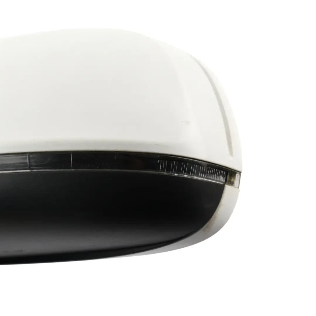 Audi A3 S3 RS3 8P Door Wing Mirror Left N/S Ibis White - Y9C - SKU RHD-8P2858531GB-IWH1 - Part number 8P2858531GB