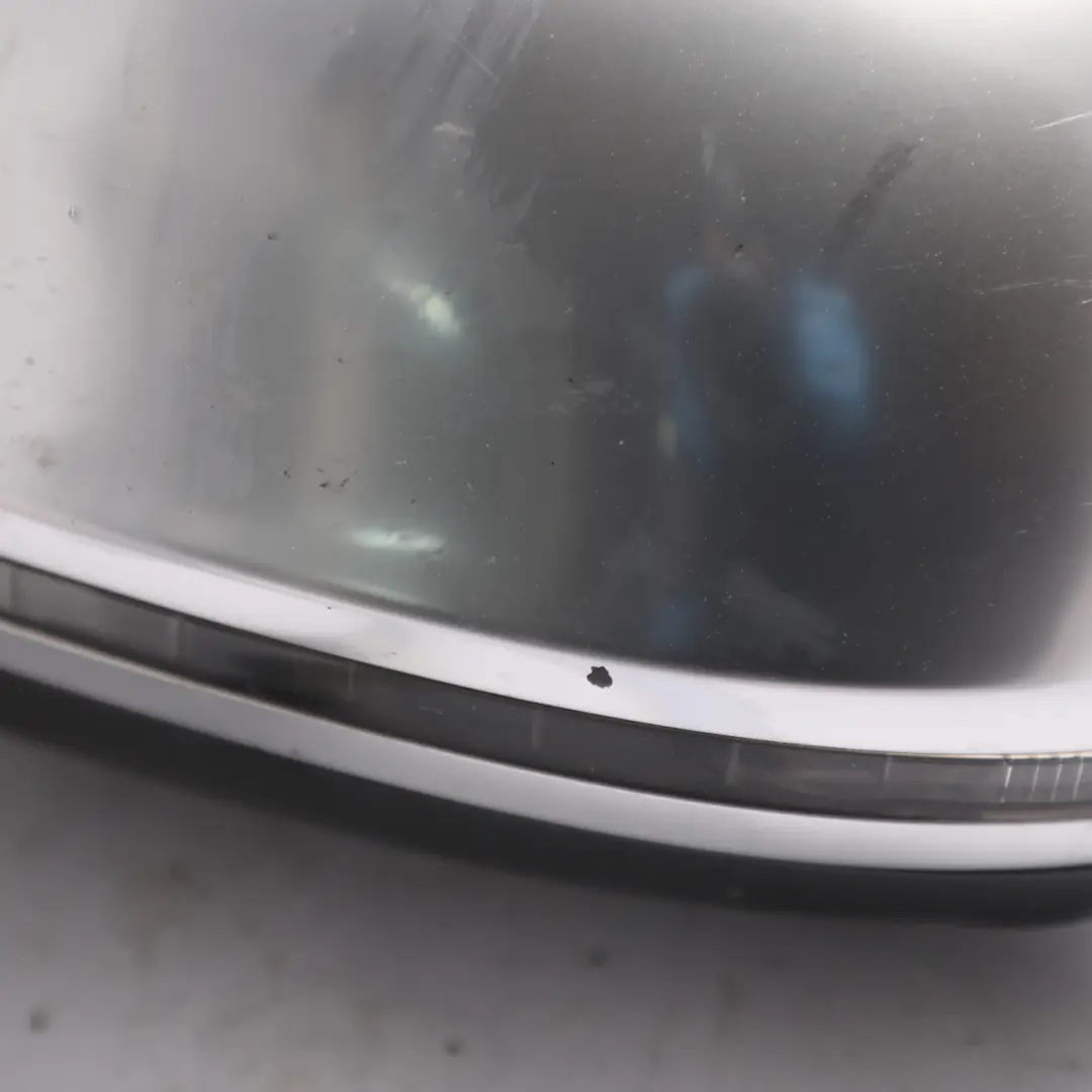 Audi A3 8P Door Wing Mirror Outside Left N/S Aluminium Finish - SKU RHD-8P2858531EB-ALU1 - Part number 8P2858531EB