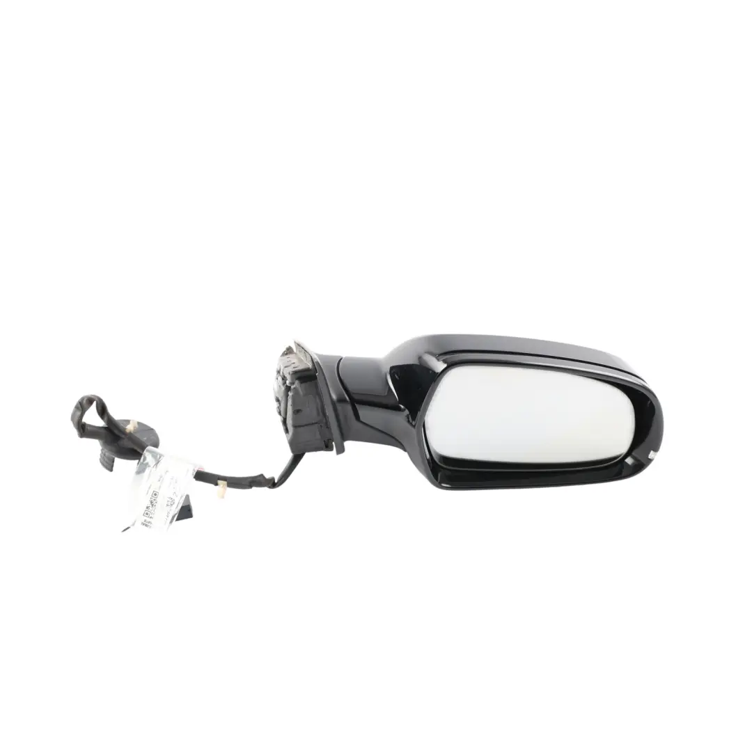 Audi A3 8P Door Wing Mirror Right O/S Brilliant Black Metallic - Y9B - SKU RHD-8P2858532FB-BBL1 - Part number 8P2858532FB
