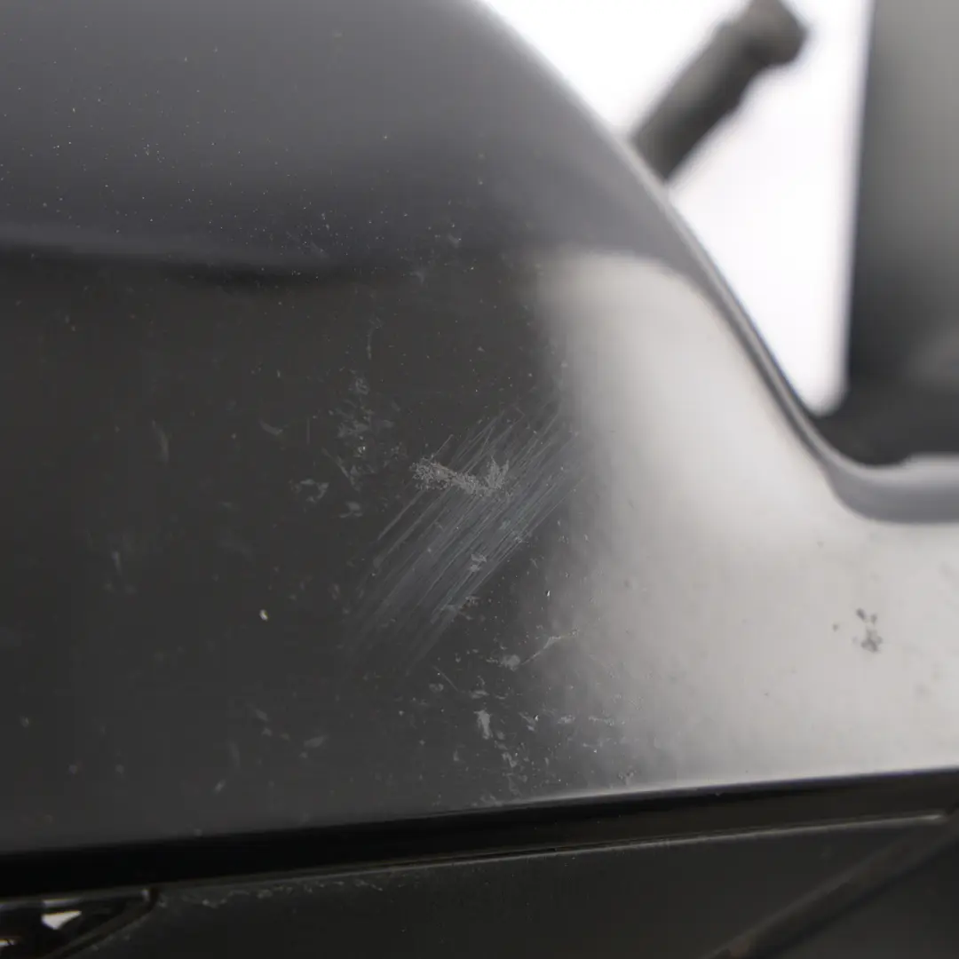 Audi A3 8P Door Wing Mirror Right O/S Brilliant Black Metallic - Y9B - SKU RHD-8P2858532FB-BBL1 - Part number 8P2858532FB