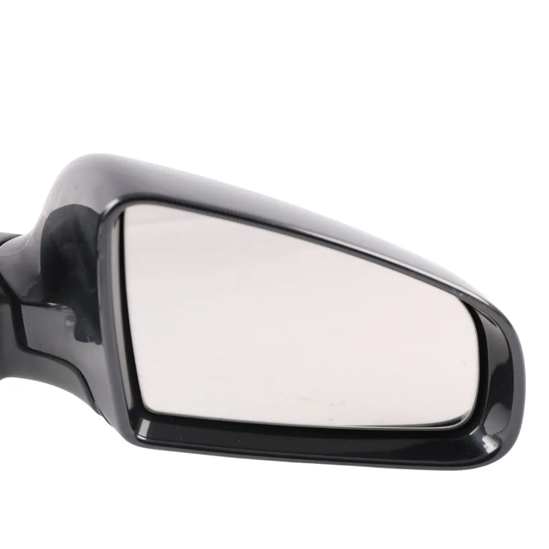 Audi A3 8P Wing Mirror Electric Outside Door Right O/S Ebony Black Pearl - Z9W - SKU RHD-8P2858532L-ESC - Part number 8P2858532L