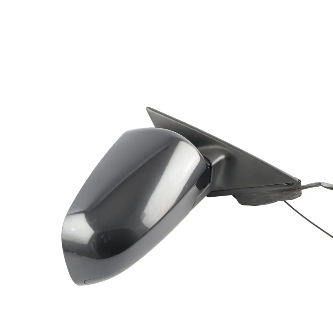 Audi A3 8P Wing Mirror Electric Outside Door Right O/S Ebony Black Pearl - Z9W - SKU RHD-8P2858532L-ESC - Part number 8P2858532L