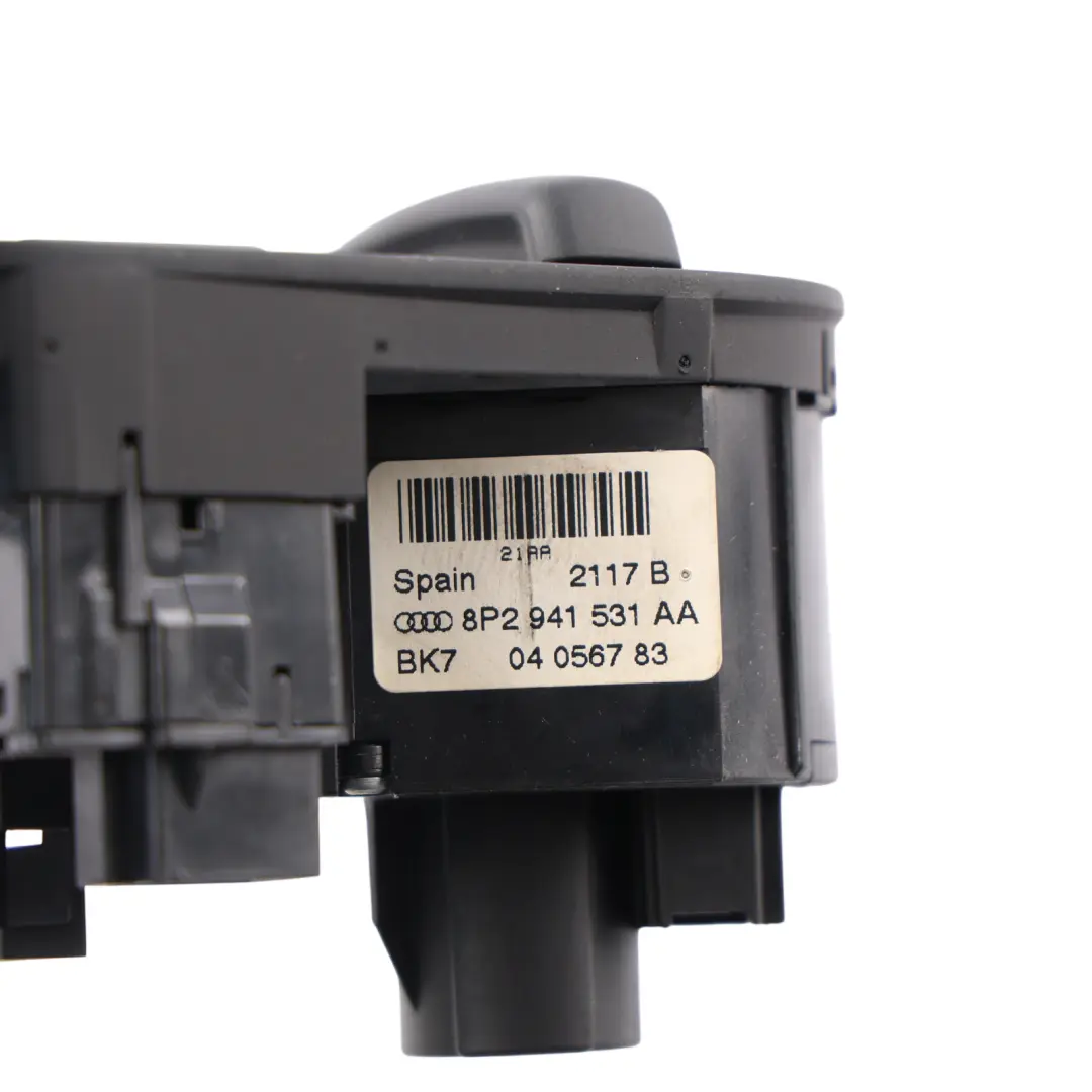 Audi S3 8P Fog Lamp Headlight Dashboard Control Switch Panel - SKU RHD-8P2941531AA - Part number 8P2941531AA