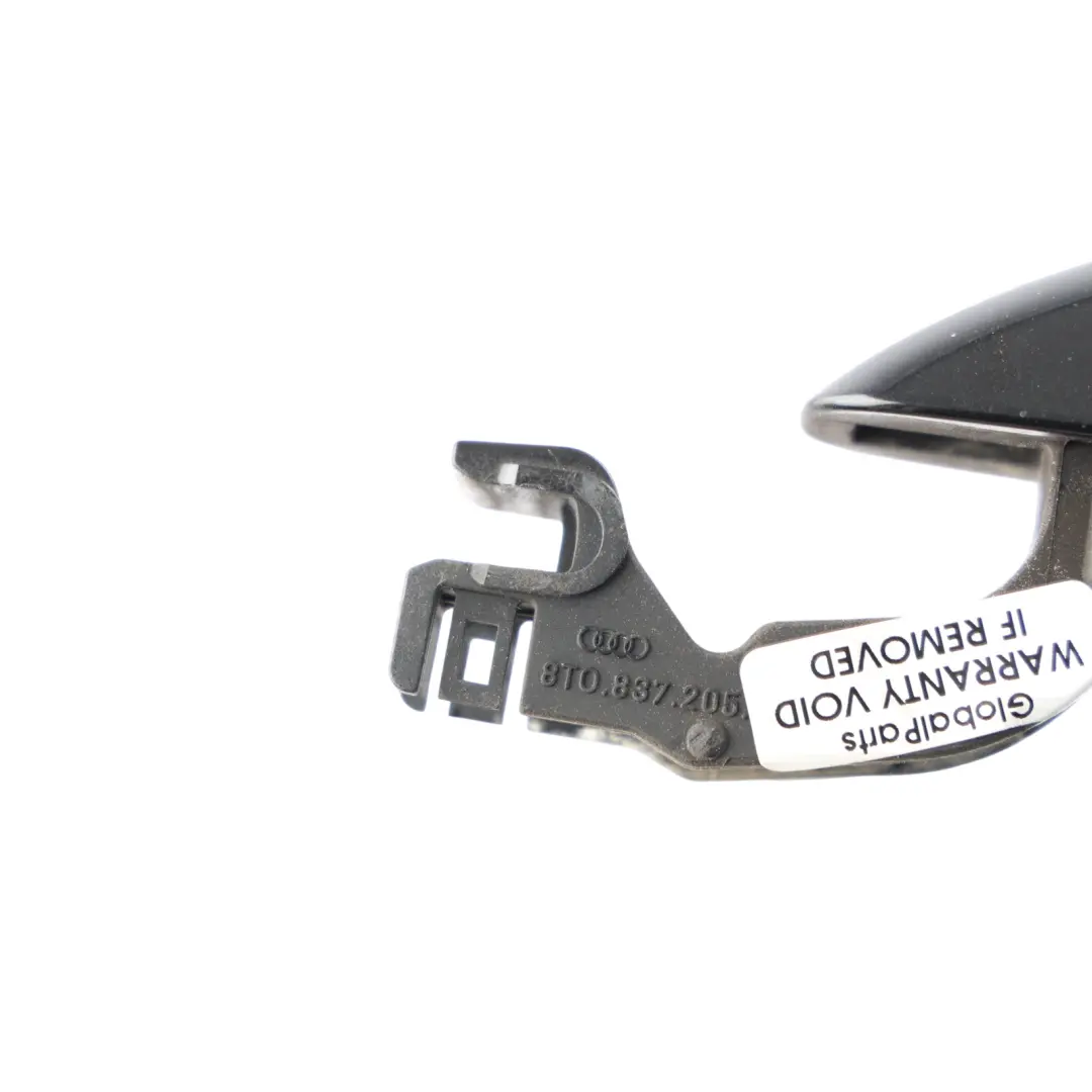 Audi A5 8T Coupe Door Handle Exterior Trim Front Left N/S Phantom Black - Z9Y - SKU RHD-8T0837205A-PHB2 - Part number 8T0837205A