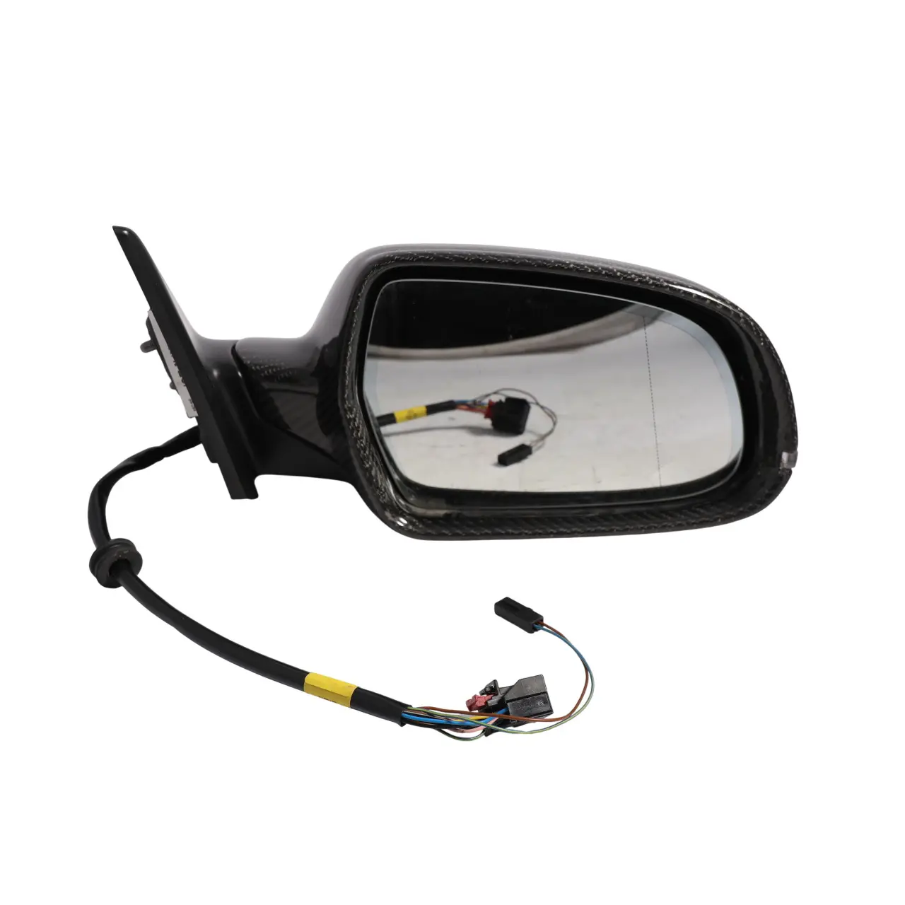 Audi A5 8T Coupe Door Wing Mirror Electric Right O/S Carbon