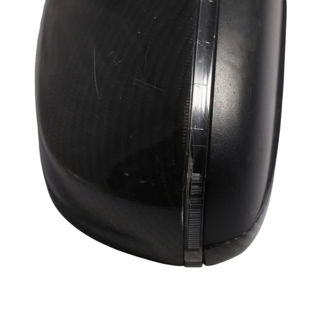 Audi A5 8T Coupe Door Wing Mirror Electric Right O/S Carbon - SKU RHD-8T2857410AH-CARBON - Part number 8T2857410AH-CARBON